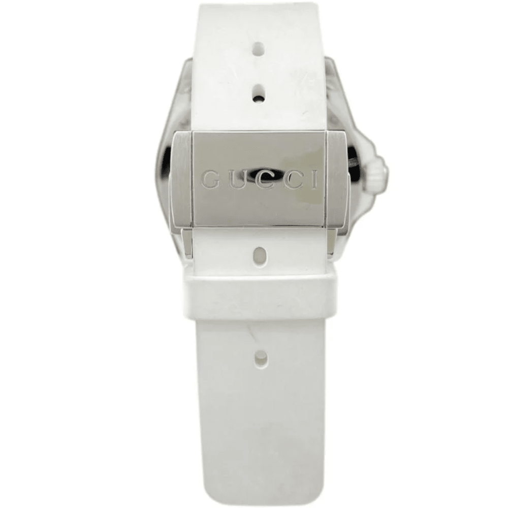Gucci YA136329 Dive Tiger White Dial Men's Watch - WATCH & WATCH