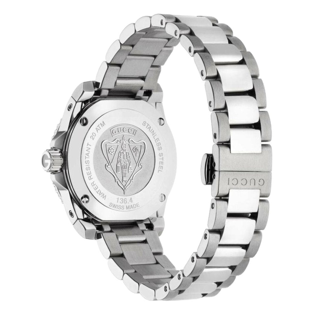 Gucci YA136405 Dive Mother of Pearl Dial Ladies Watch - WATCH & WATCH