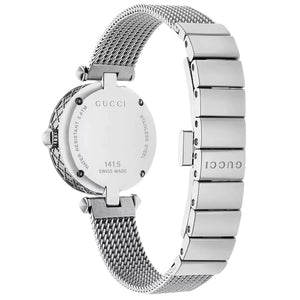 Gucci YA141504 Diamantissima Mother Of Pearl Ladies Watch - WATCH & WATCH