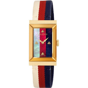 Gucci YA147405 G - Frame Multicolour Ladies Watch - WATCH & WATCH