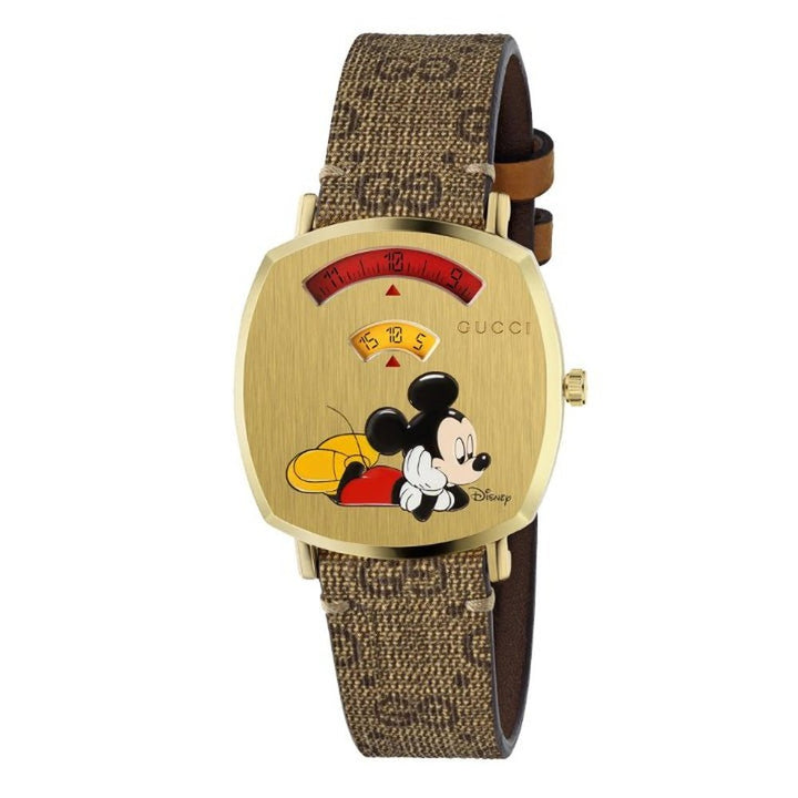 Gucci YA157420 Disney X Gucci Grip Watch, 35mm - WATCH & WATCH