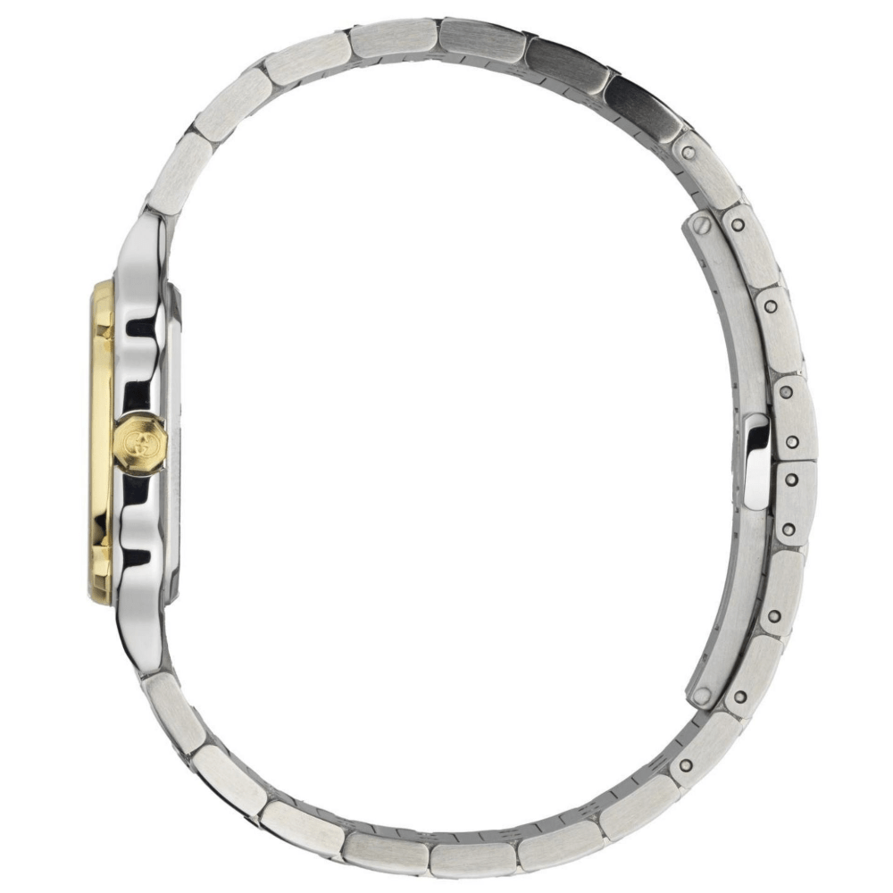 Gucci YA166503 G - Flat Silver Dial Ladies Watch - WATCH & WATCH