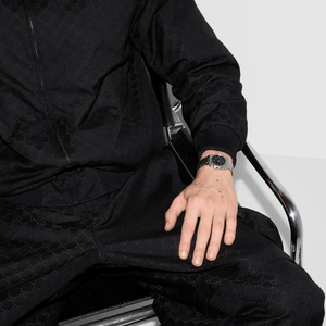 Gucci YA166505 G - Flat Black Dial Unisex Watch - WATCH & WATCH