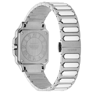 Gucci YA166505 G - Flat Black Dial Unisex Watch - WATCH & WATCH