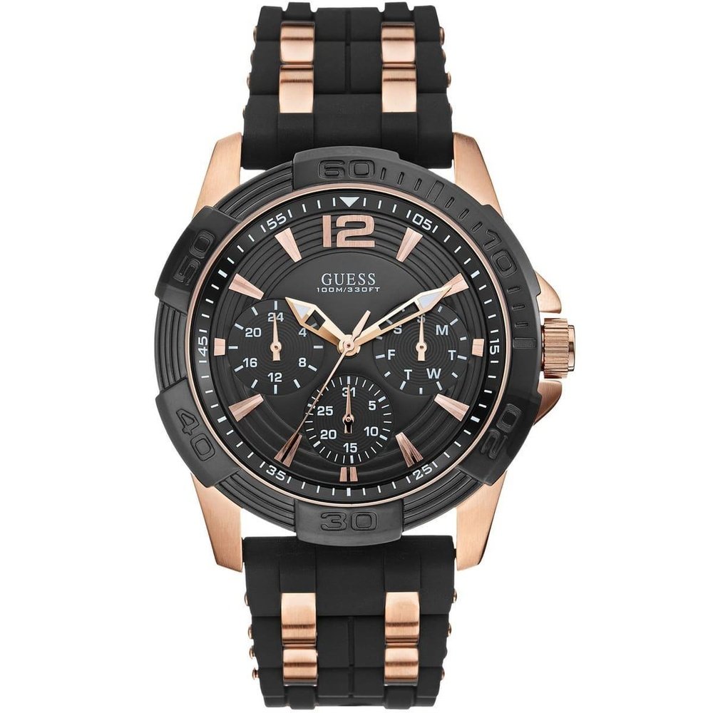 Guess W0366G3 Analog Stainless Steel Men's Watch - WATCH & WATCH