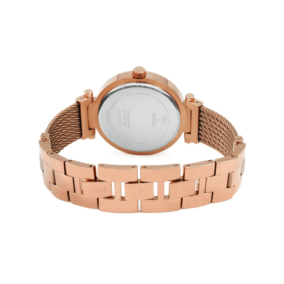 Guess W0638L4 Analog Rose Gold Dial Women's Watch - WATCH & WATCH