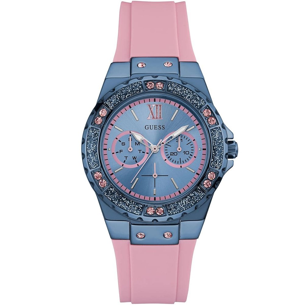Guess W0775L5 Limelight Crystals Pink Ladies Watch - WATCH & WATCH