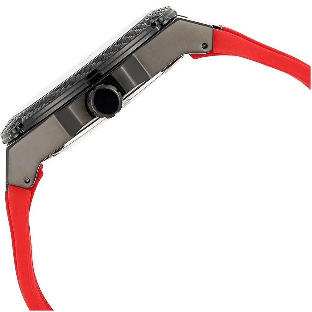 Guess W1049G6 Red Silicone Men's Watch - WATCH & WATCH