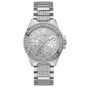 Guess W1156L1 Ladies Frontier Silver Watch - WATCH & WATCH