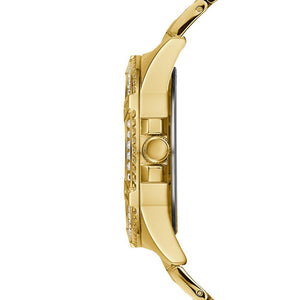 Guess W1156L2 Ladies Gold Watch With Crystals - WATCH & WATCH