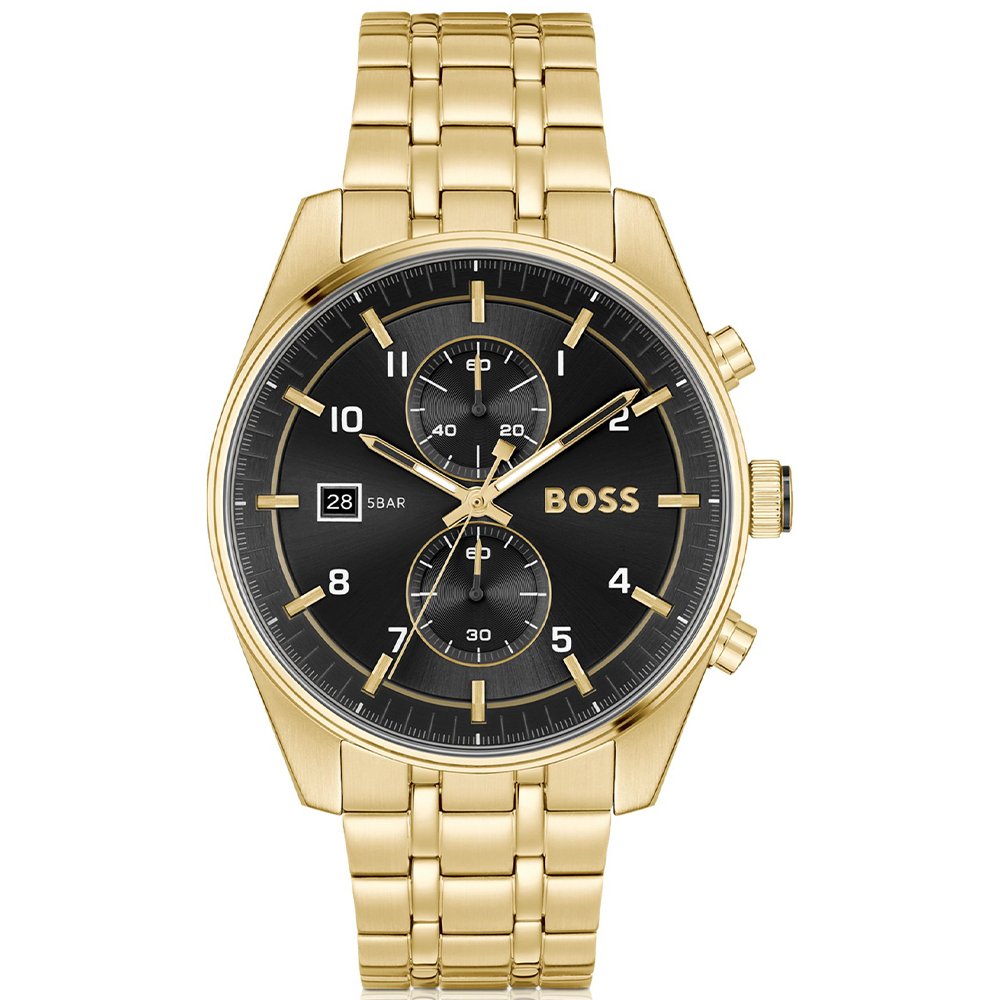 Hugo Boss 1513848 Gold Men's Champion Watch - WATCH & WATCH™
