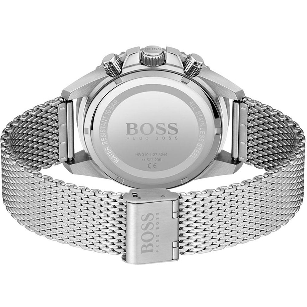 Hugo Boss 1513905 Admiral Chronograph Green Dial Men's Watch - WATCH & WATCH
