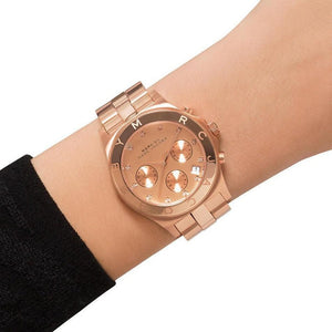 Marc Jacobs MBM3102 Rose Gold Tone Women's Watch - WATCH & WATCH