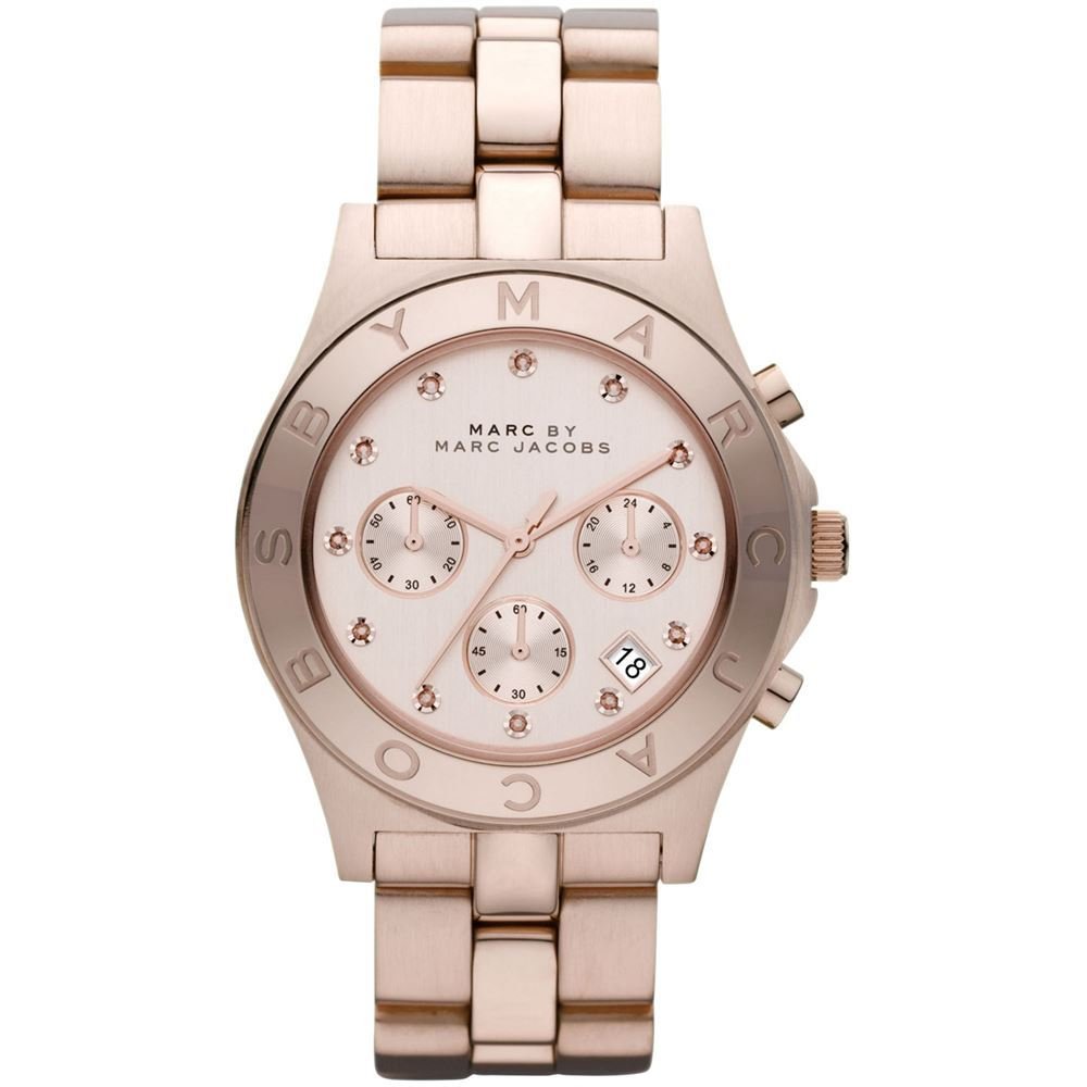 Marc Jacobs MBM3102 Rose Gold Tone Women's Watch - WATCH & WATCH