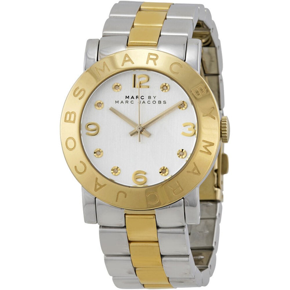 Marc Jacobs MBM3139 AMY Silver Two - Tone Ladies Watch - WATCH & WATCH