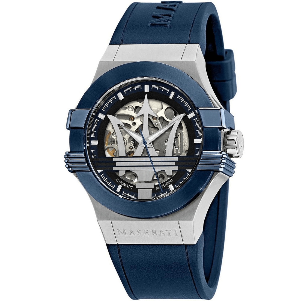 Maserati R8821108028 Automatic Skeleton Dial Men's Watch - WATCH & WATCH