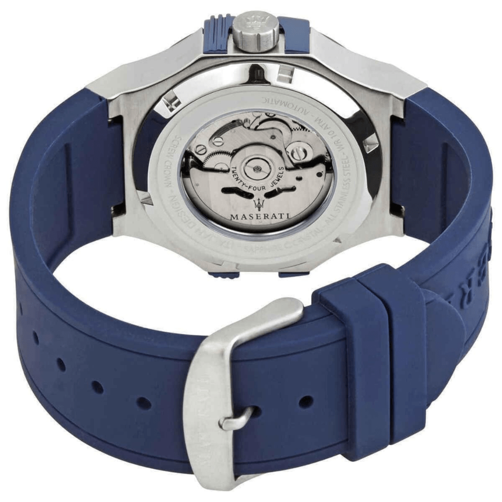 Maserati R8821108028 Automatic Skeleton Dial Men's Watch - WATCH & WATCH