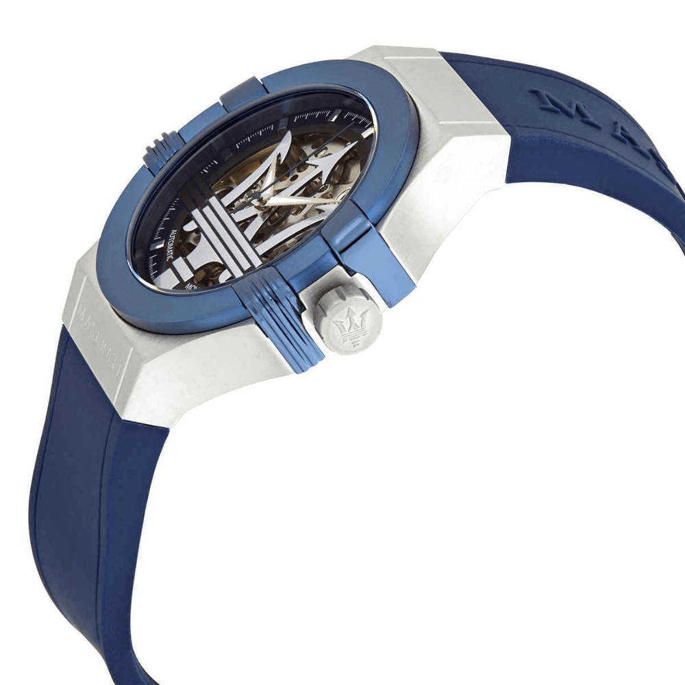 Maserati R8821108028 Automatic Skeleton Dial Men's Watch - WATCH & WATCH