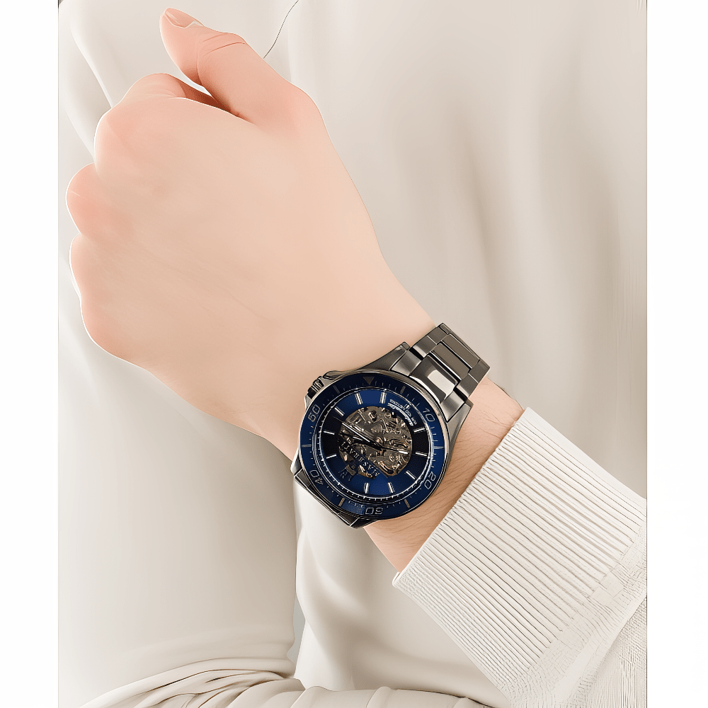 Maserati R8823140001 Automatic Blue Dial Men's Watch - WATCH & WATCH