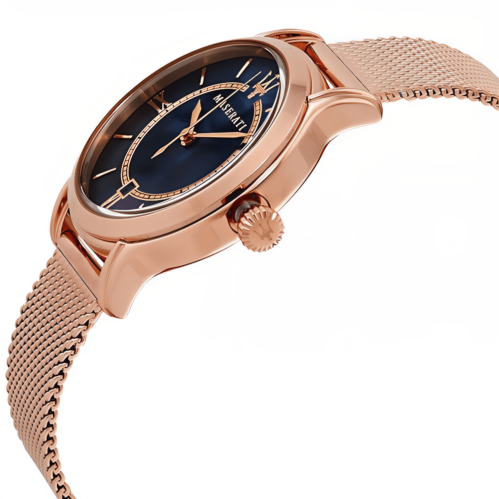 Maserati R8853118503 Epoca Blue Mother Of Pearl Dial Ladies Watch - WATCH & WATCH