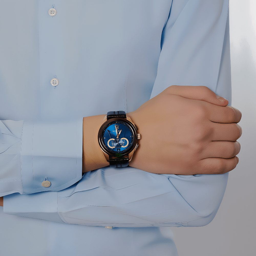 Maserati R8871612024 Traguardo Chronograph Blue Dial Men's Watch - WATCH & WATCH