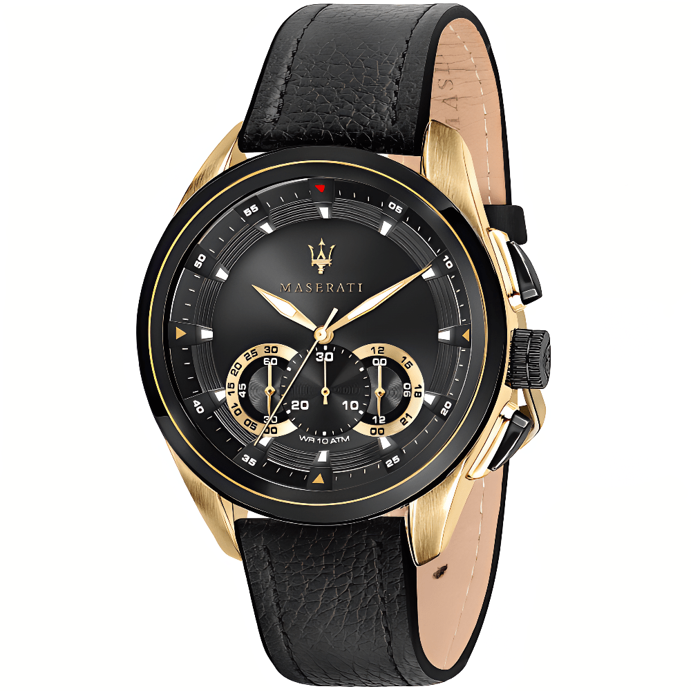 Maserati R8871612033 Maserati Chronograph Black Dial Men's Watch - WATCH & WATCH