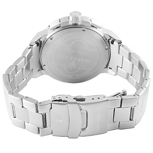 Maserati R8873619004 Ingegno Chronograph White Dial Men's Watch - WATCH & WATCH