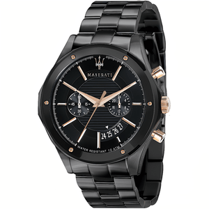 Maserati R8873627001 Circuito Black Dial Men's Watch - WATCH & WATCH