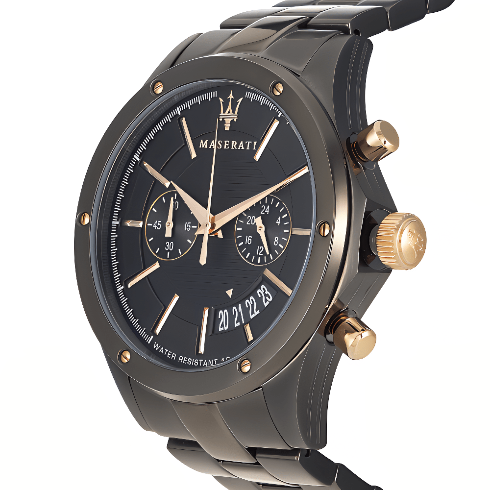 Maserati R8873627001 Circuito Black Dial Men's Watch - WATCH & WATCH