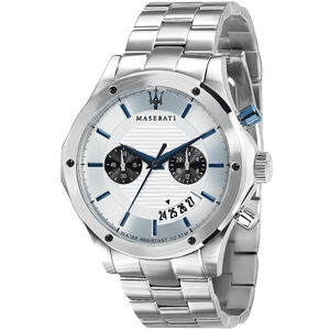 Maserati R8873627005 Circuito Chronograph Silver Dial Men's Watch - WATCH & WATCH