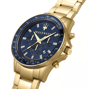 Maserati R8873640008 Sfida Chronograph Blue Dial Men's Watch - WATCH & WATCH