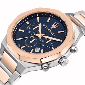 Maserati R8873642002 Stile Chronograph Two - Tone Men's Watch - WATCH & WATCH