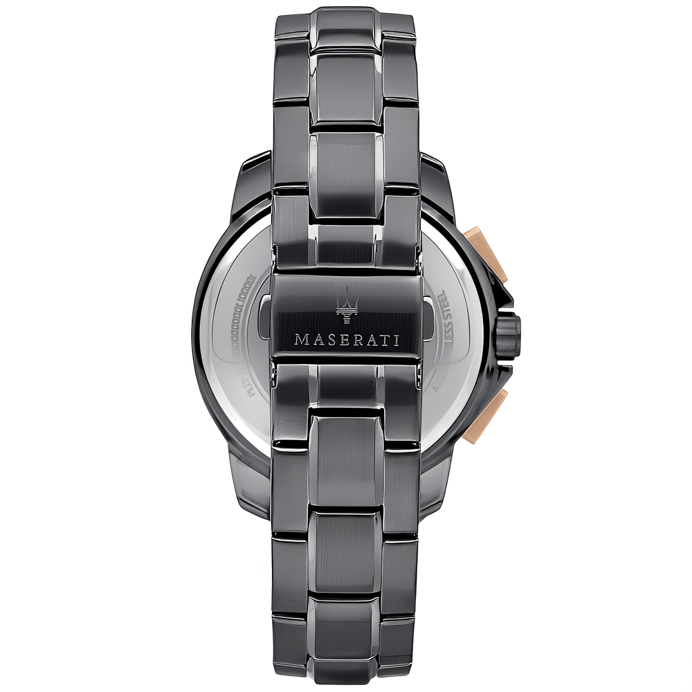 Maserati R8873645001 Successo Chronograph Black Dial Men's Watch - WATCH & WATCH