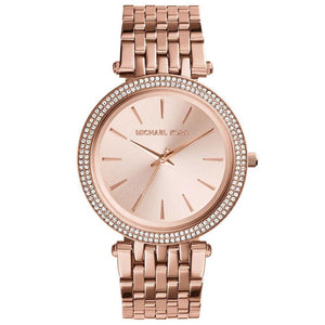 Michael Kors MK3192 Women's Darci Rose Gold Stainless Steel Watch - WATCH & WATCH