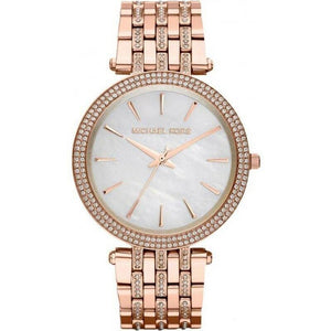 Michael Kors MK3220 Darci Mother of Pearl Dial Crystal Women's Watch - WATCH & WATCH