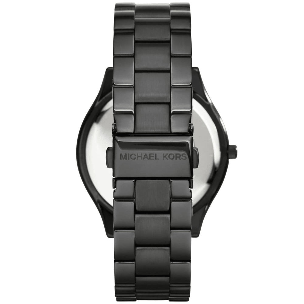 Michael Kors MK3221 Slim Runway Black Dial Ladies Watch - WATCH & WATCH