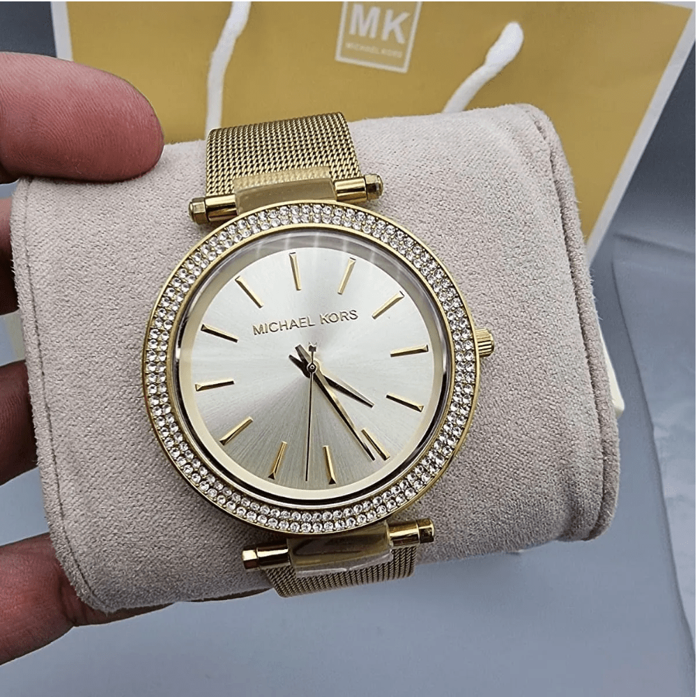 Michael Kors MK3368 Darci Gold Tone Ladies Watch - WATCH & WATCH