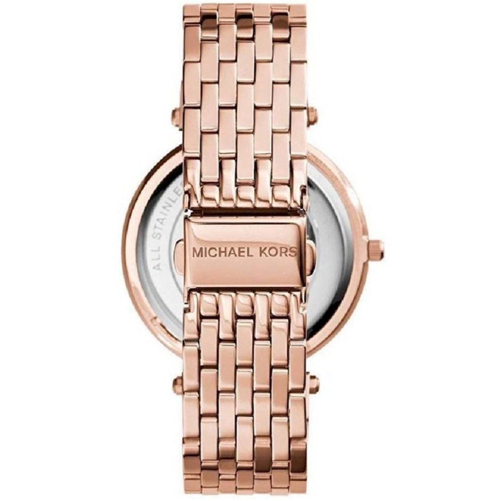 Michael Kors MK3439 Ladies Watch Darci Rose Gold Pave - WATCH & WATCH