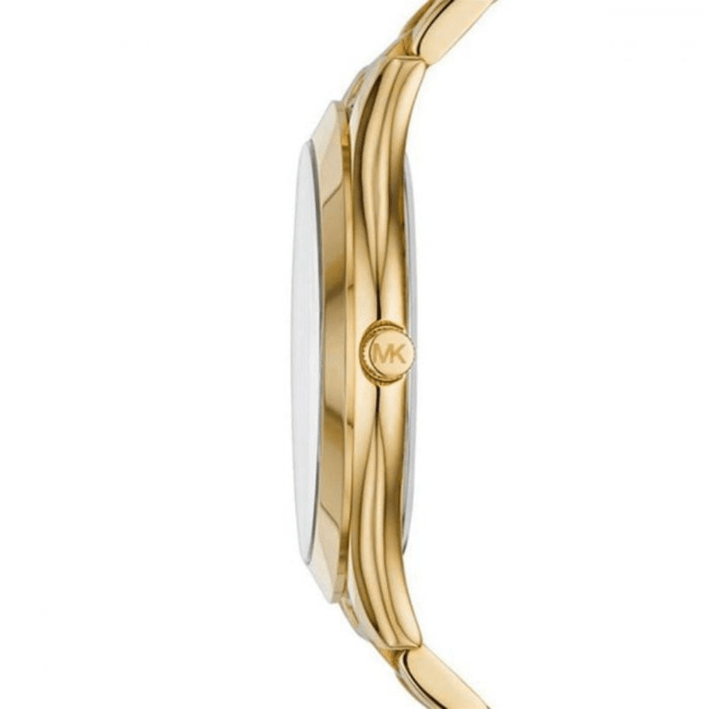 Michael Kors MK3492 Slim Runway Blue Dial Ladies Watch - WATCH & WATCH