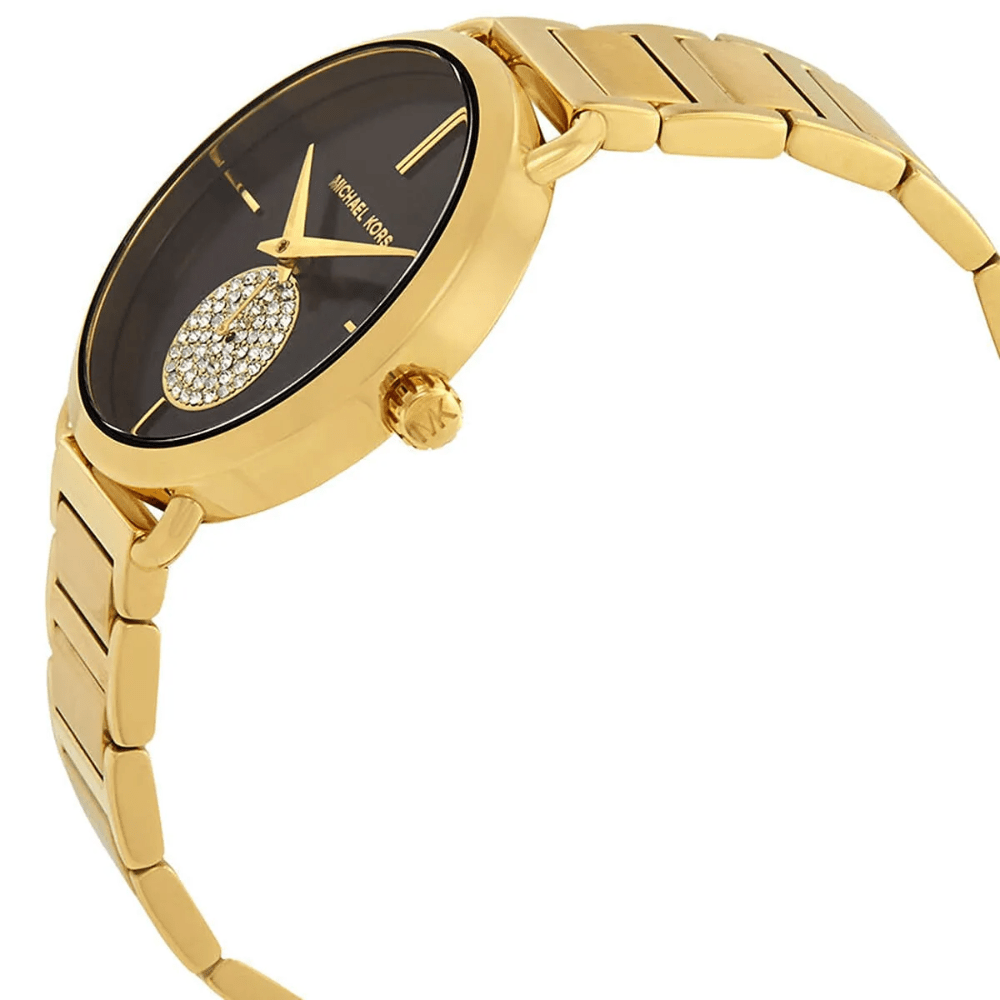 Michael Kors MK3788 Portia Black Dial Ladies Watch - WATCH & WATCH