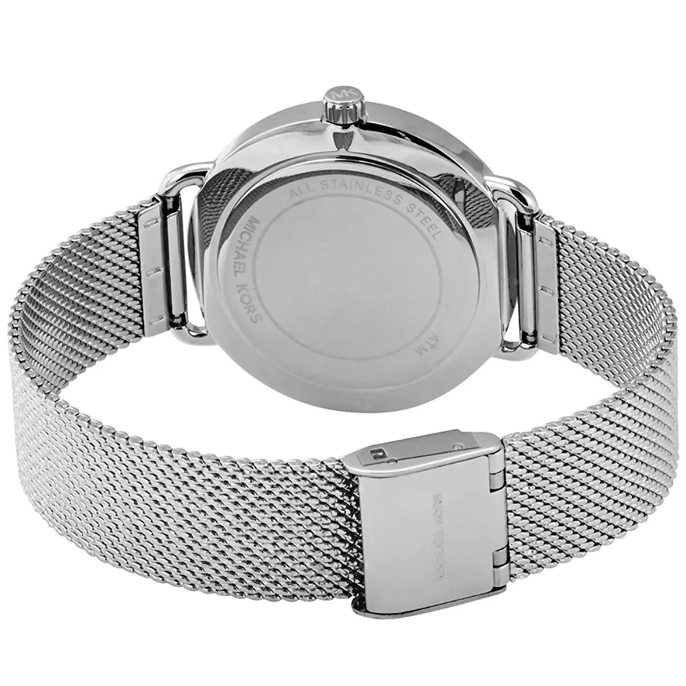 Michael Kors MK3843 Portia Silver Dial Ladies Watch - WATCH & WATCH