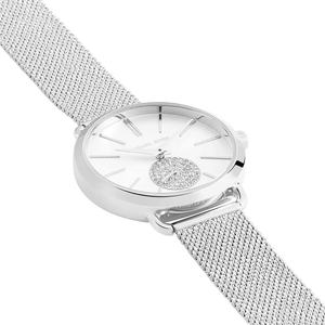 Michael Kors MK3843 Portia Silver Dial Ladies Watch - WATCH & WATCH