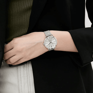 Michael Kors MK3843 Portia Silver Dial Ladies Watch - WATCH & WATCH