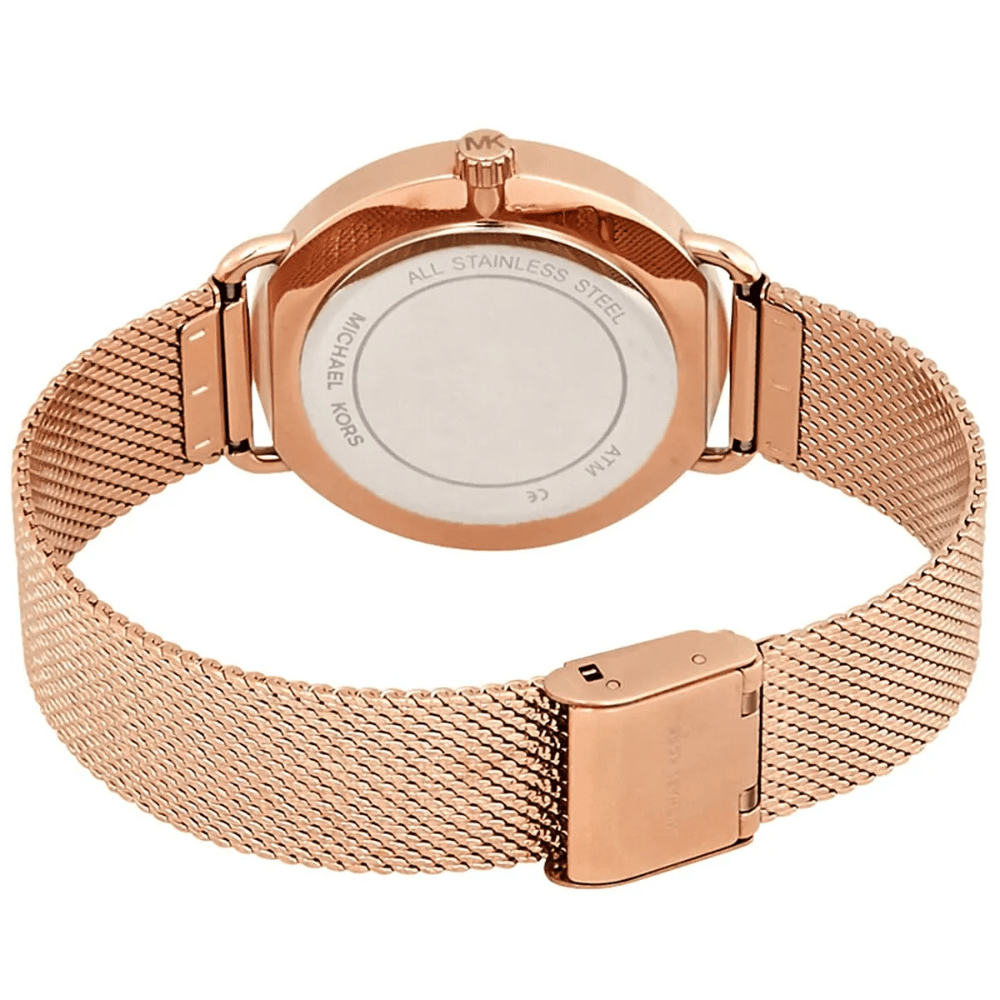 Michael Kors MK3845 Portia Mesh Straps Ladies Watch - WATCH & WATCH