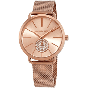 Michael Kors MK3845 Portia Mesh Straps Ladies Watch - WATCH & WATCH