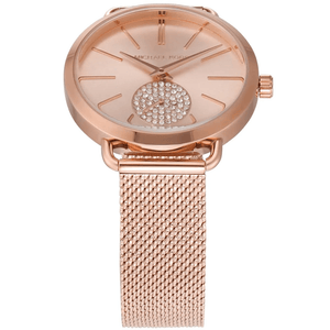 Michael Kors MK3845 Portia Mesh Straps Ladies Watch - WATCH & WATCH