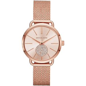 Michael Kors MK3845 Portia Mesh Straps Ladies Watch - WATCH & WATCH