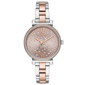 Michael Kors MK3972 Sofie Analog Gold Dial Women's Watch - WATCH & WATCH