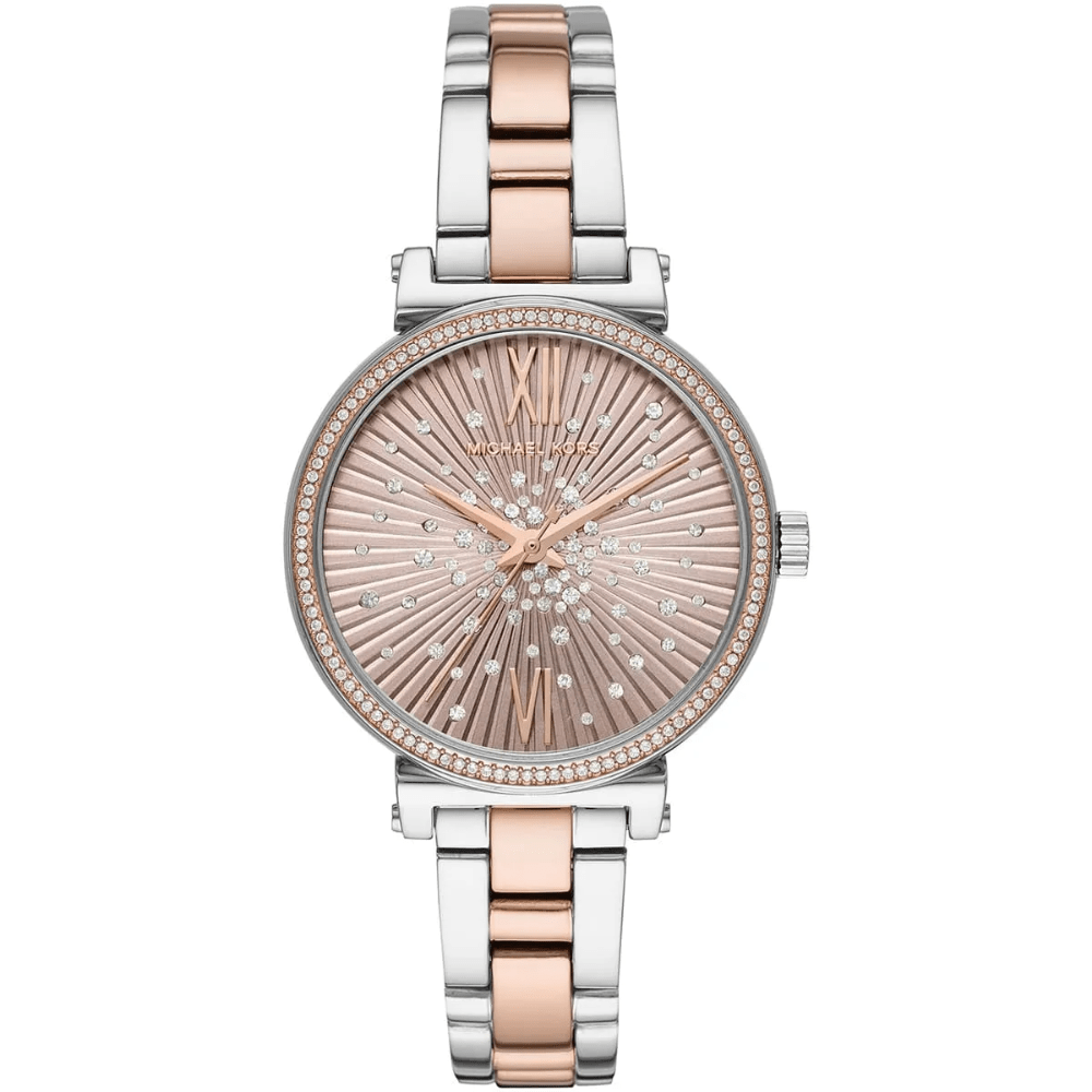 MK3972 Sofie Rose Gold Dial Watch