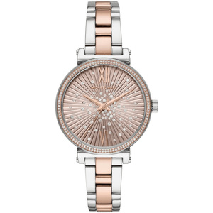 Michael Kors MK3972 Sofie Rose Gold Dial Women's Watch - WATCH & WATCH